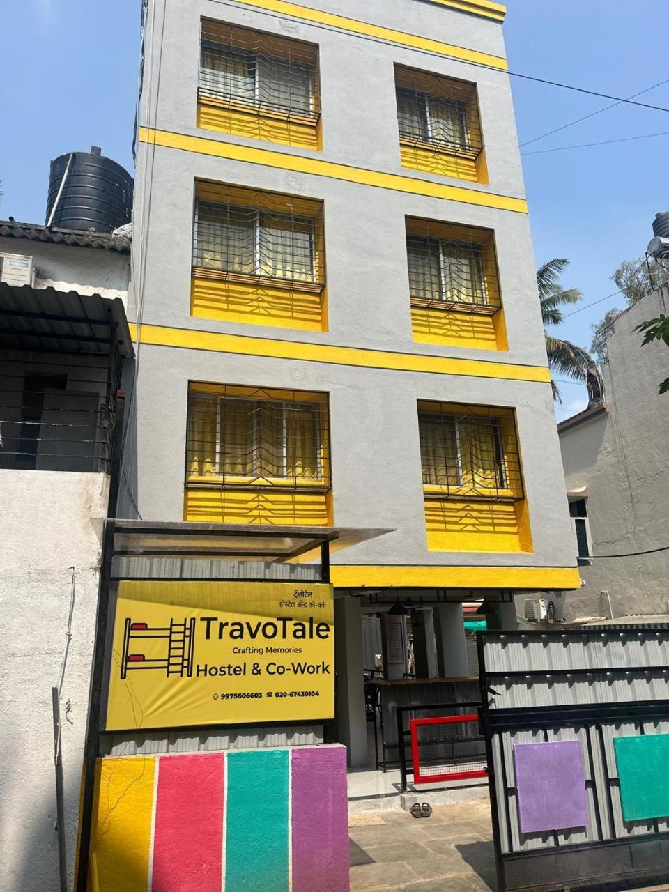 Travotale Hostel And Cowork Koregaonpark Pune Exterior photo